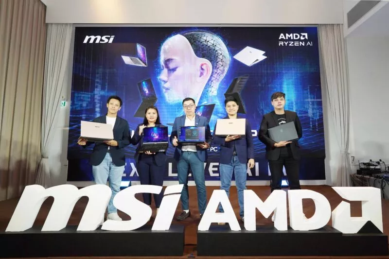 MSI ก้าวสู่ยุคใหม่ Next-Level AI PC พร้อมเปิดตัวโน้ตบุ๊กขุมพลัง AMD Ryzen™ AI 300 Series