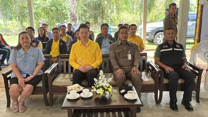 ชุมพร – สถานีตำรวจภูธรเมืองชุมพร จัดโครงการตำบลยั่งยืนเพื่อแก้ไขปัญหายาเสพติด แบบครบวงจร ตาม ยุทธศาสตร์ชาติ ประจำปี งบประมาณ 2568